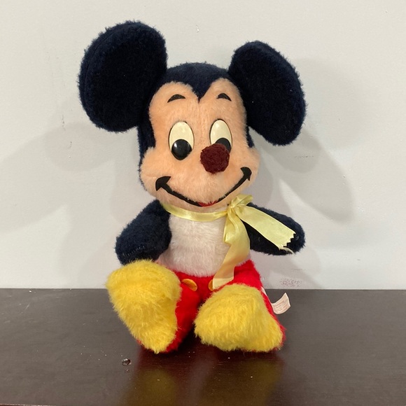 Vintage California Stuffed Toys Mickey Mouse Plush Walt Disney Characters 21" - Picture 1 of 6